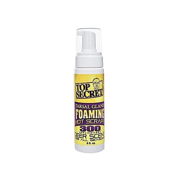 Top Secret Tarsal Gland Hot Scrape Foam Deer Scent 8Oz TS1008FPDQ Zoro